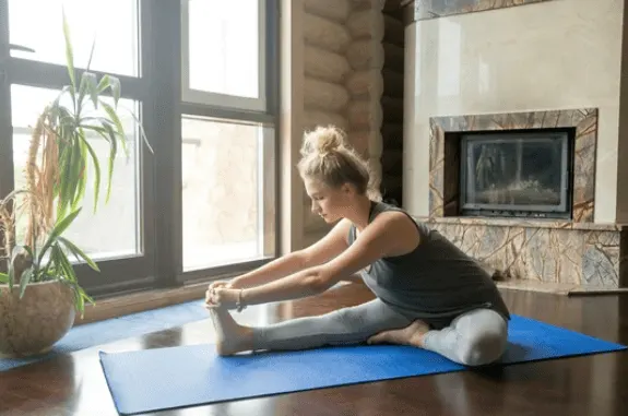 asana for high blood pressure Janu Sirsasana (Head-to-Knee Forward Bend)