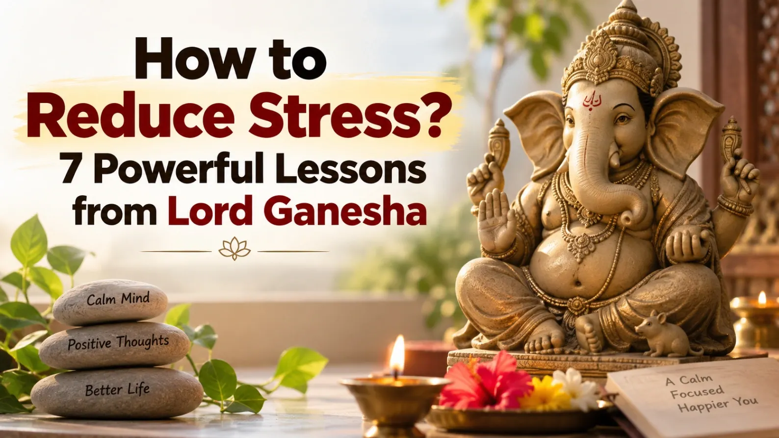 How to Reduce Stress? 7 Powerful Lessons from Lord Ganesha
