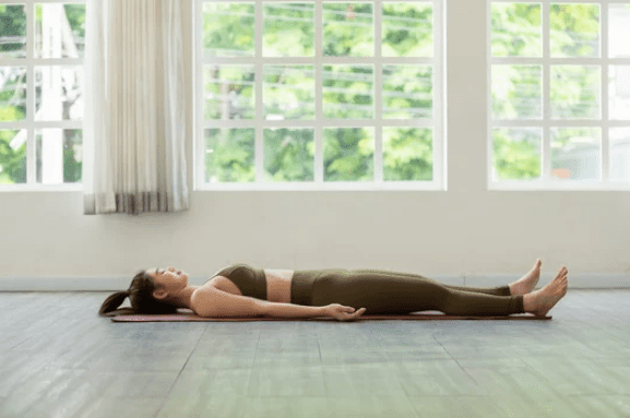 asana for high blood pressure Shavasana (Corpse Pose)