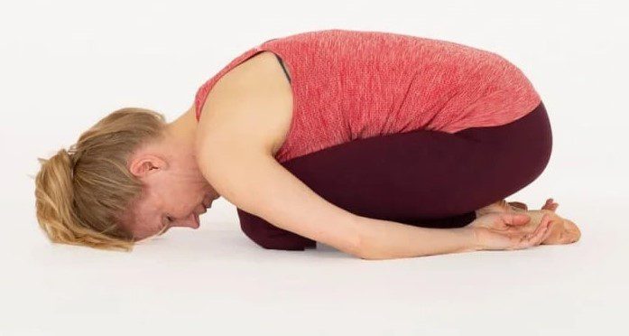 yoga for high bp - Child’s Pose (Balasana)